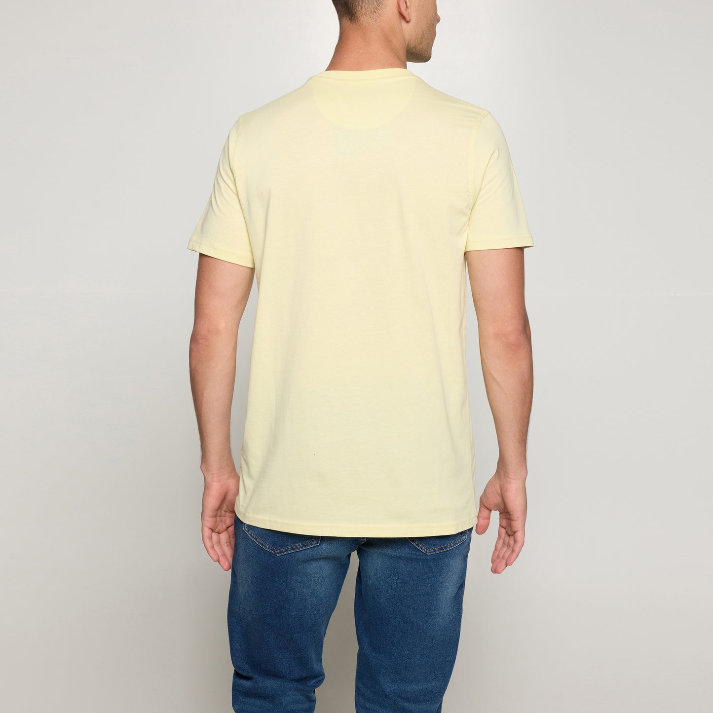 OwenSi Print Tee + - Yellow Pop