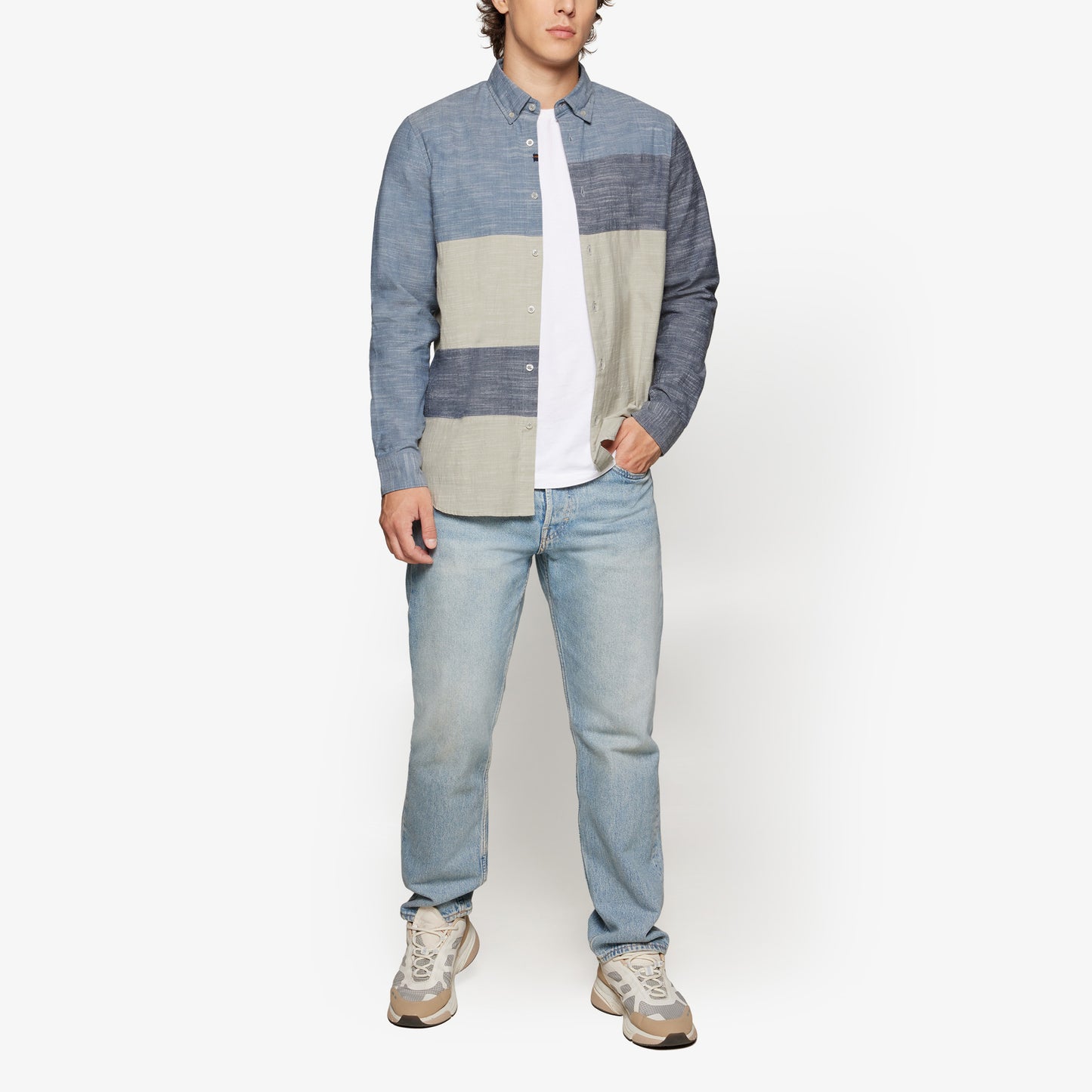 PaoloSi Color Block - Blue Captain