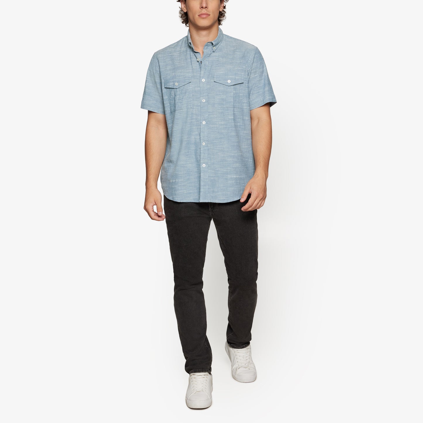 PikeSi Chambray - Bluefin