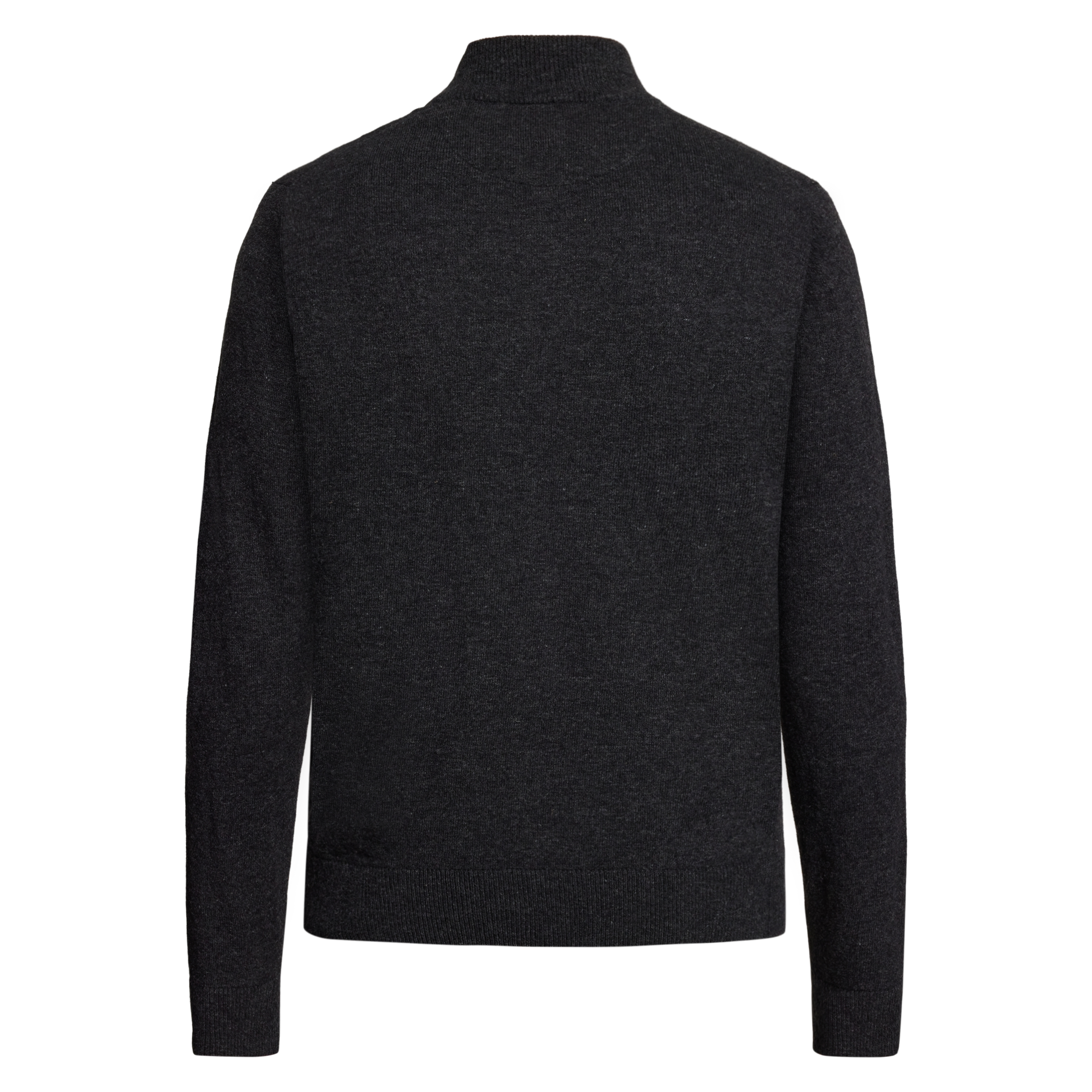 RobertSI Half Zip + Knit - Gray Volcano Melange