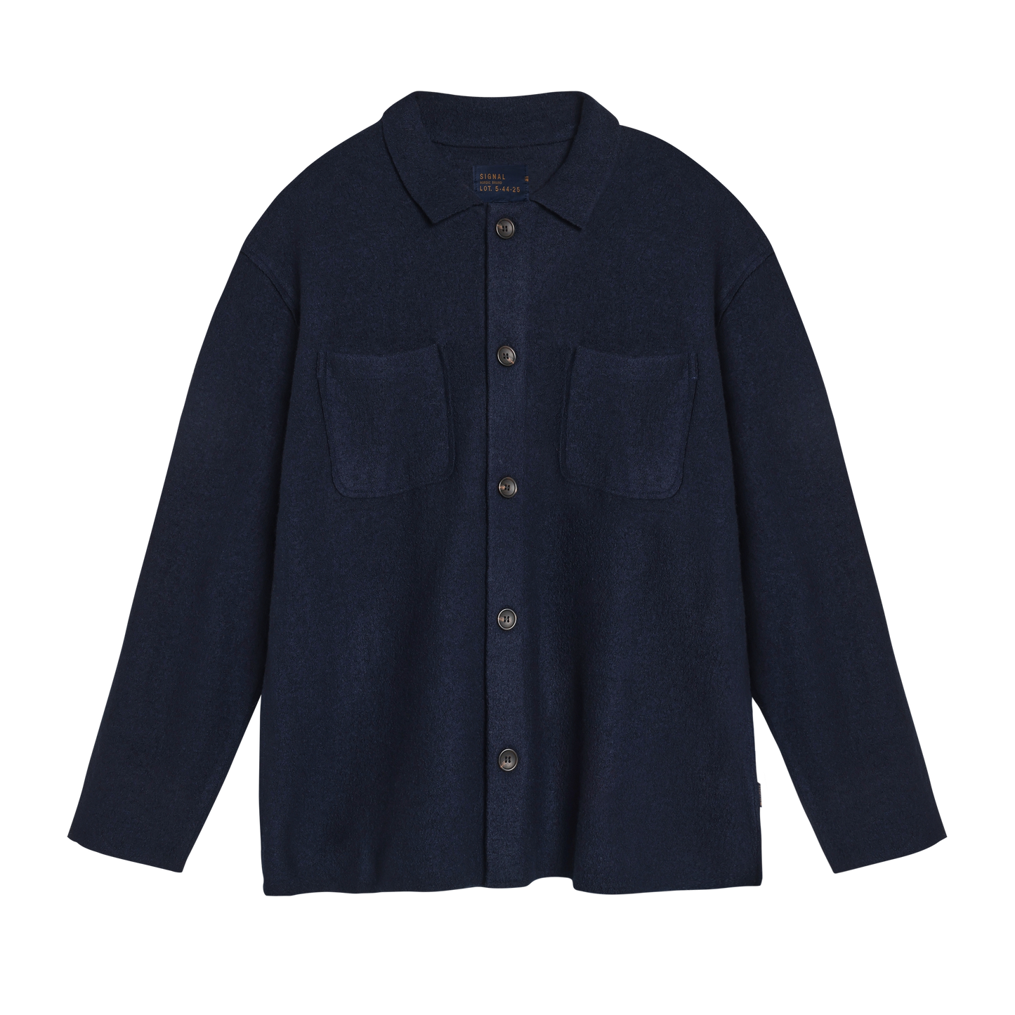 AaronSi Knit Overshirt Knit - Deep Marine