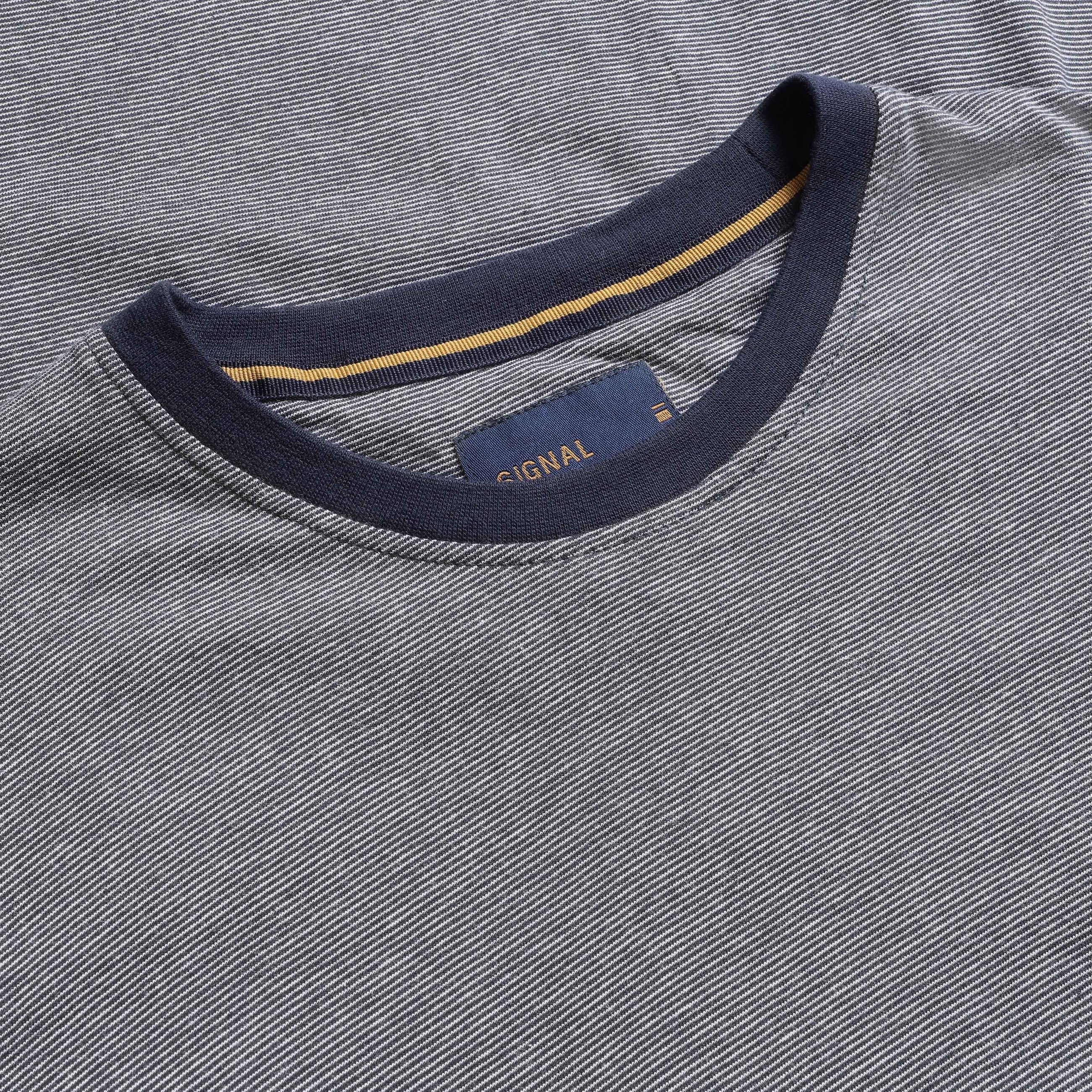 YannSi Mini Stripe + T-shirt/Top - Deep Marine