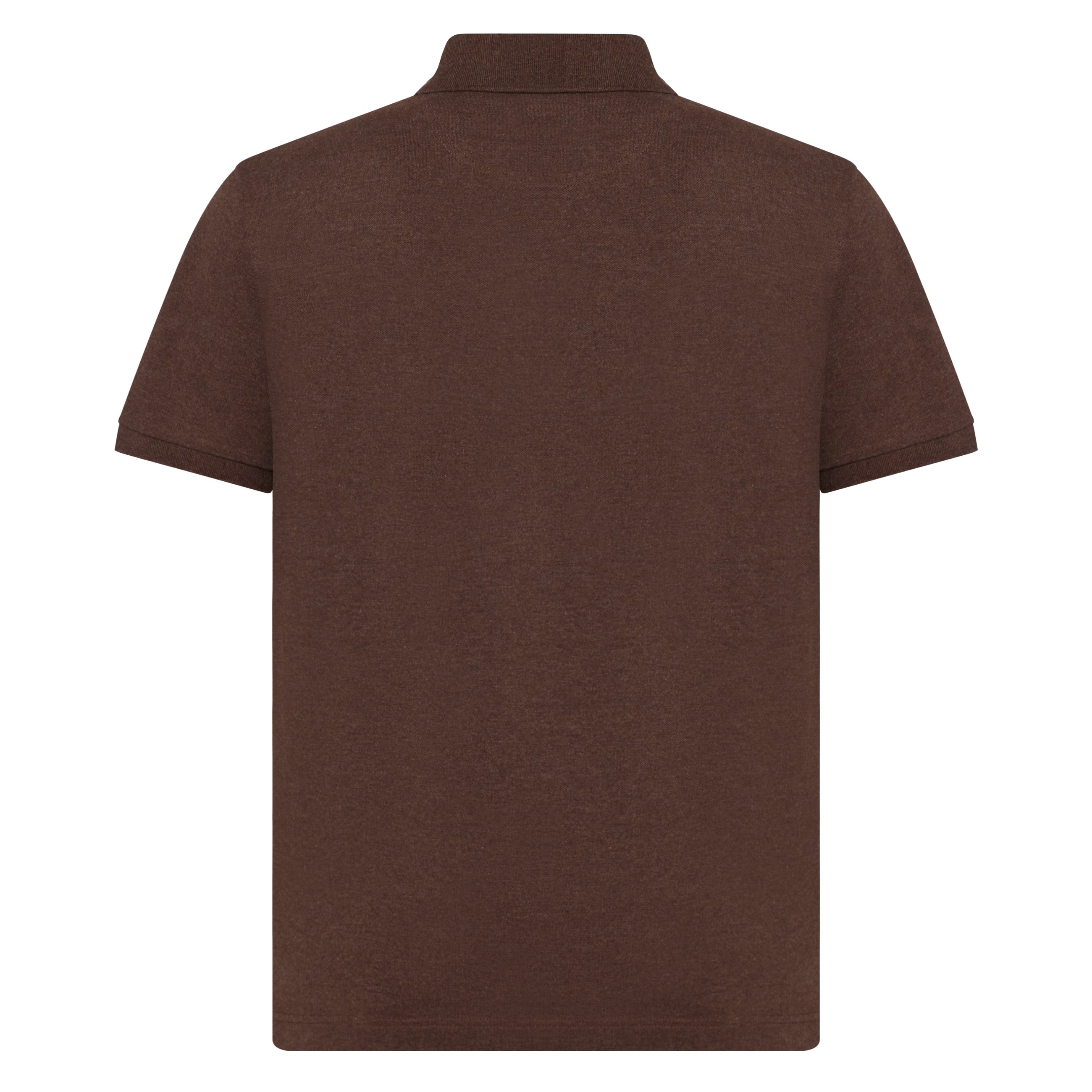 NickySI Pocket Polo Polo - Brown Bark melange
