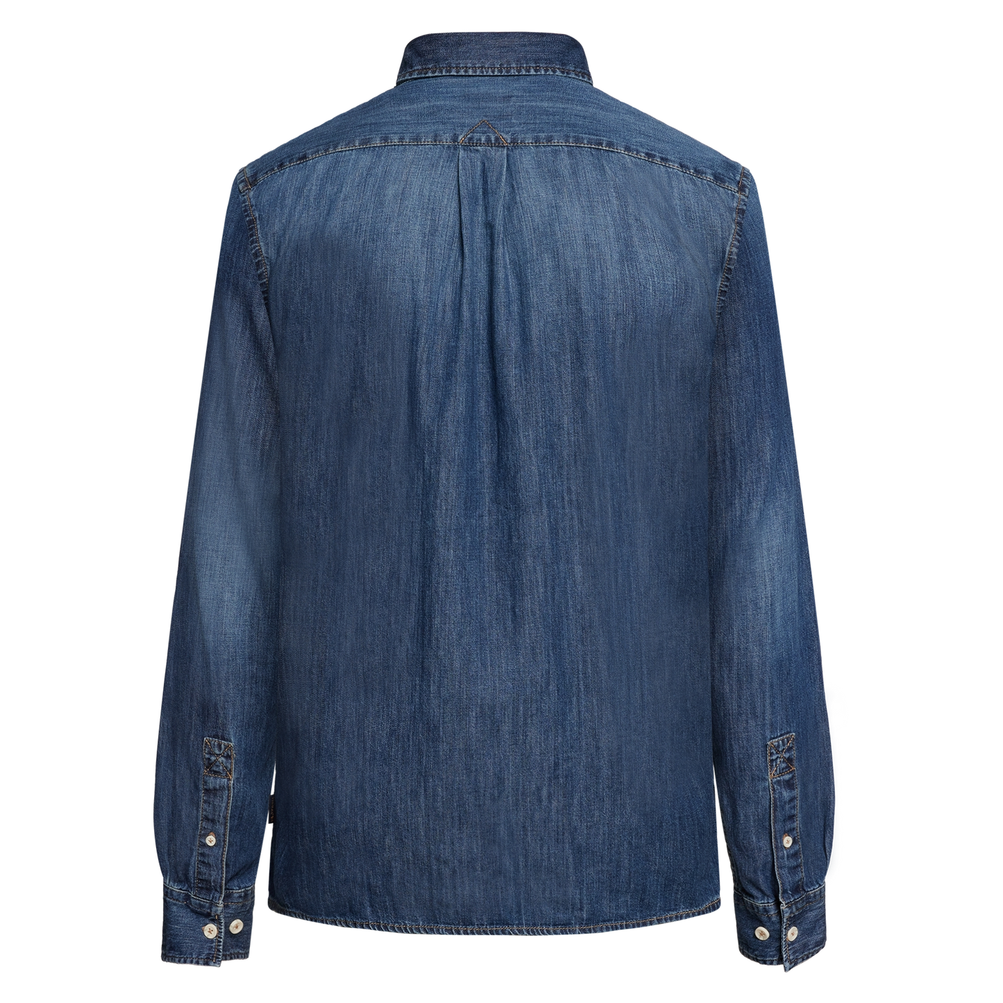 BrandonSi Denim L/S Shirts - Slate blue