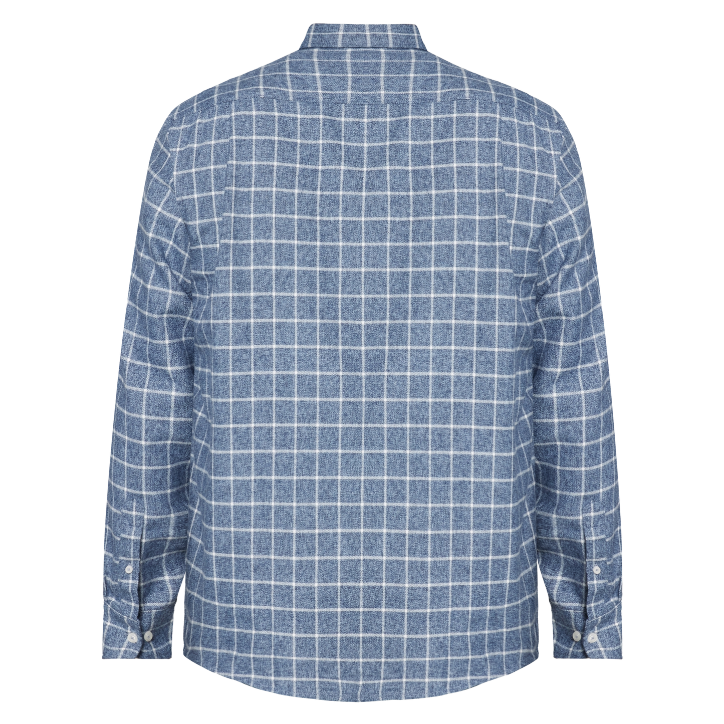 BerrySi Grid L/S Shirts - Blue Autumn