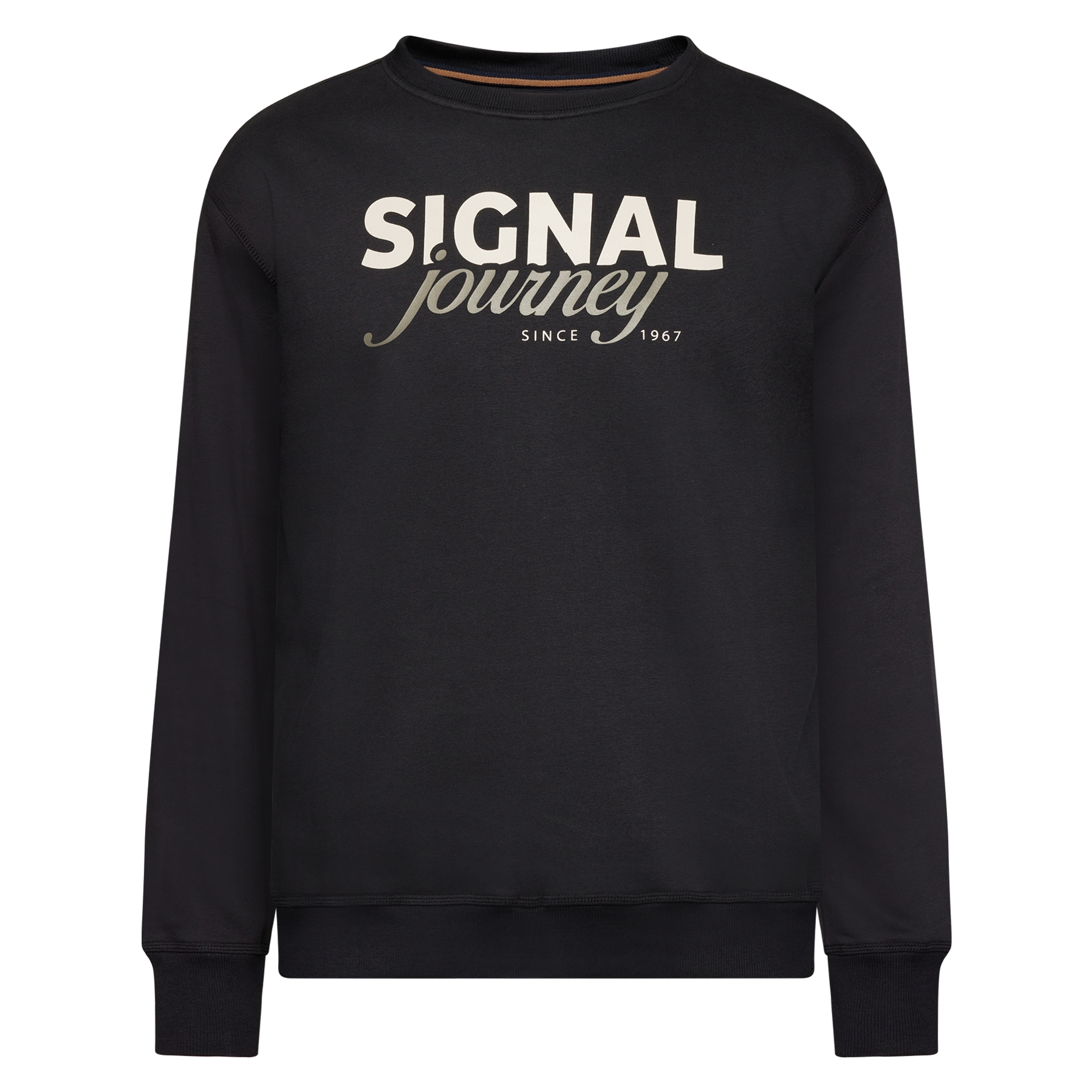 TimSi Crew Sweat Sweatshirt Black Signal Clothing DK TimSi Crew Sweat Sweatshirt Black Signal Clothing DK