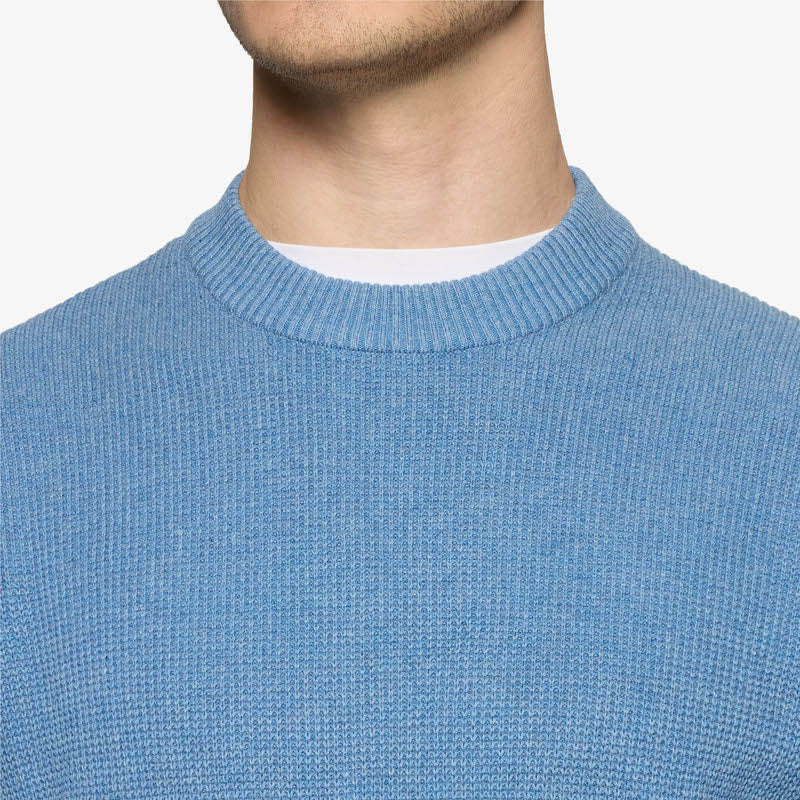 KalleSI Structure Crew + - Calm blue melange