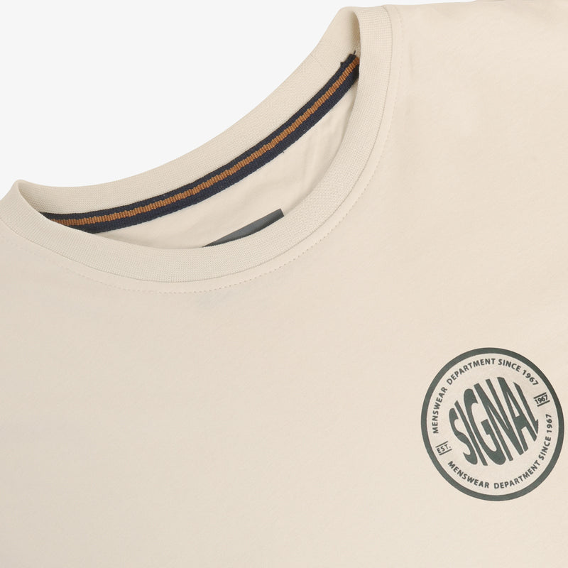 ParkSi Chest Print + - Ivory Cream