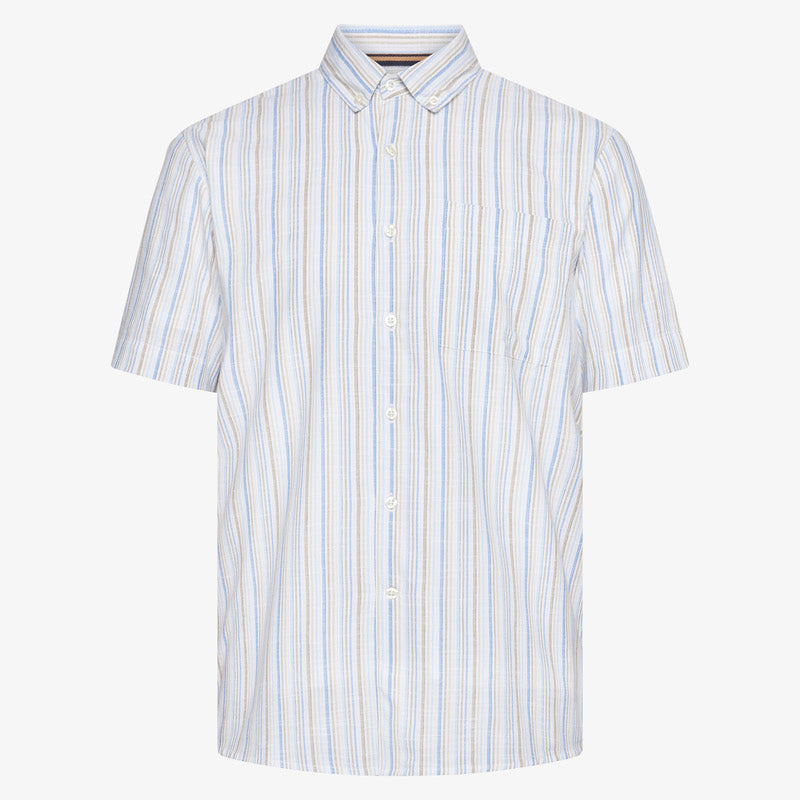 GioSi Slub Stripe - Warm beige