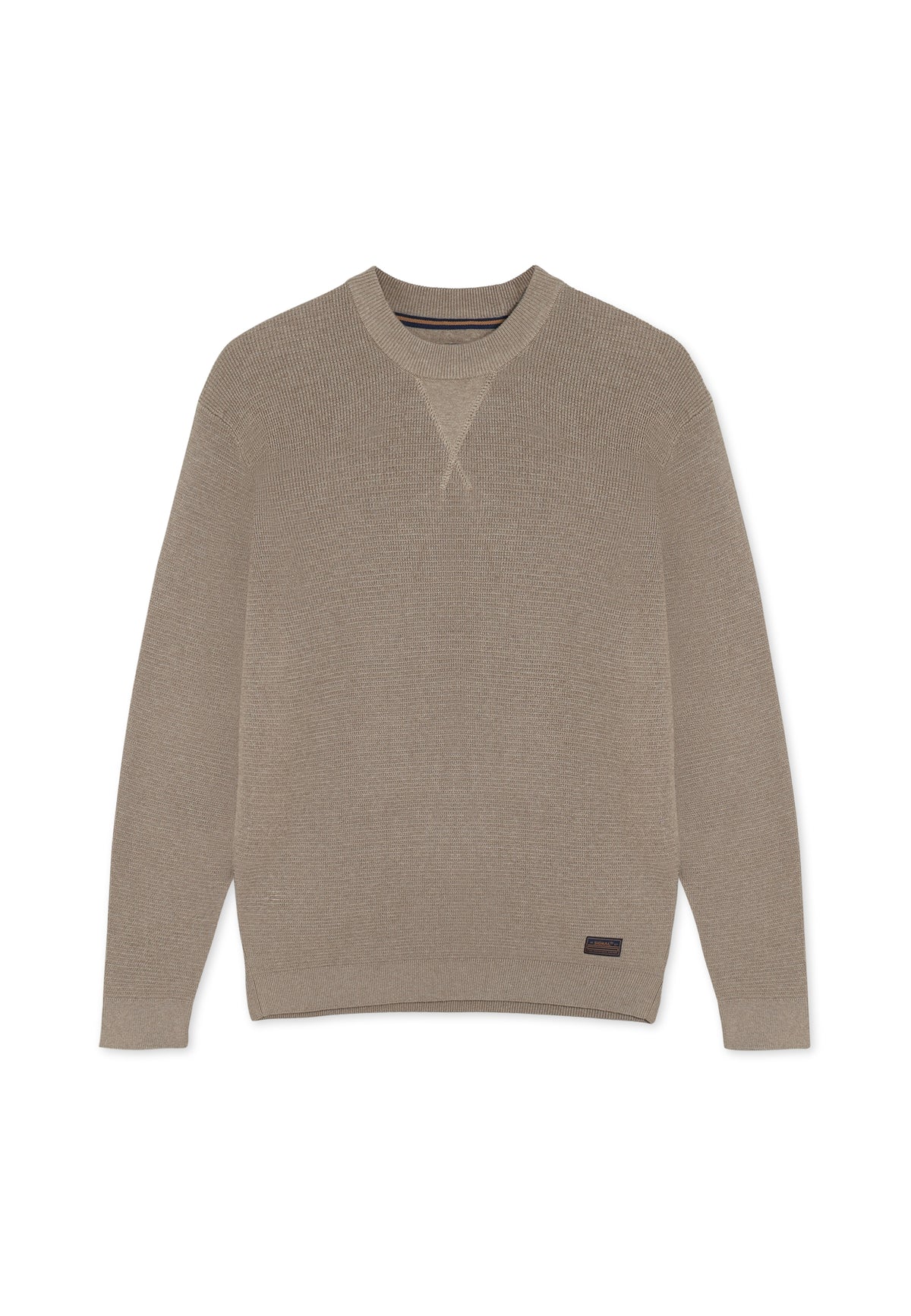 12488 ColtonSi V-Stitch Structure + - Brown Otter