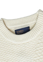 12556 UclaSi Structure Knit - Ivory Cream