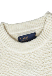 12556 UclaSi Structure Knit - Ivory Cream