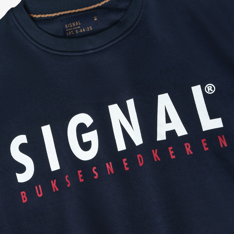 17241 KlasSi Signal Print - Deep Marine