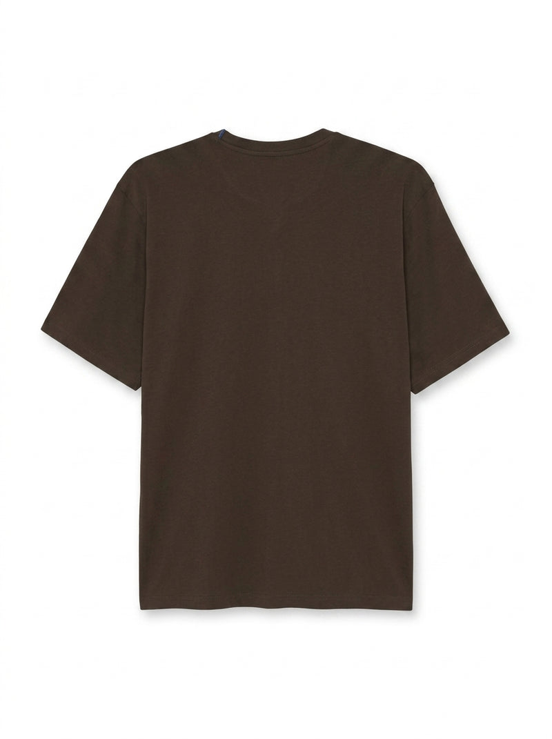 EddySi Tee + - Brown Coffee