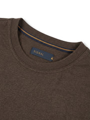 EddySi Tee + - Brown Coffee