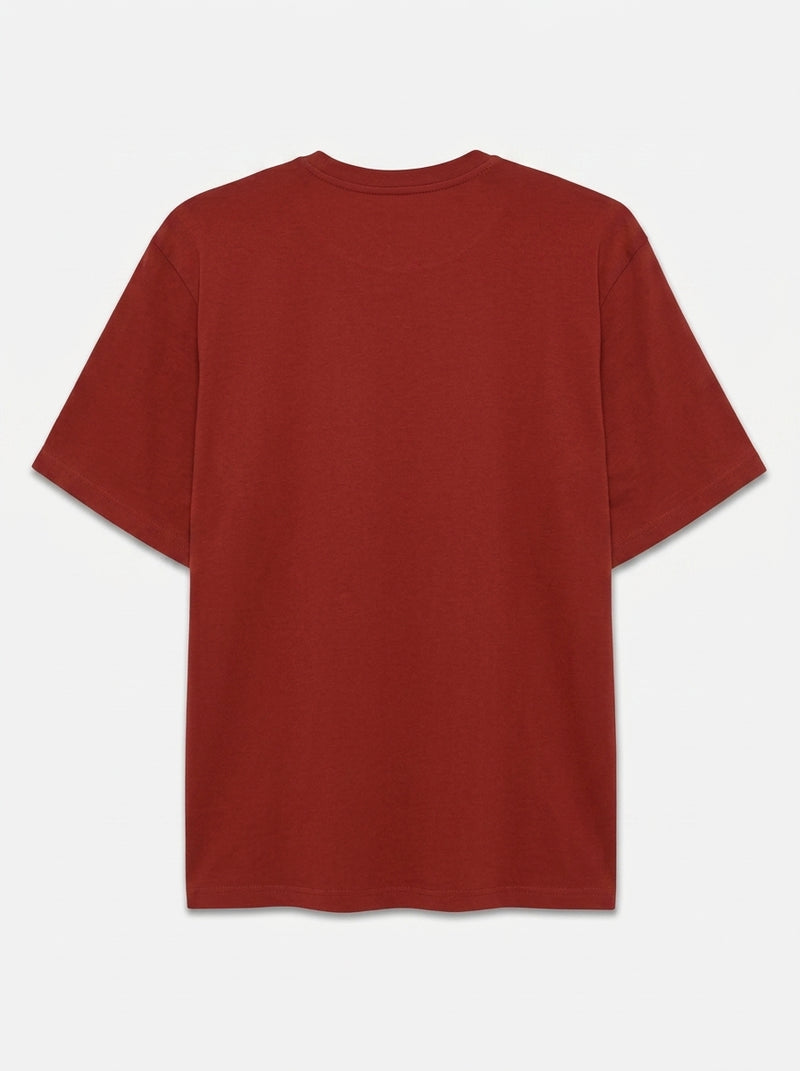 EddySi Tee + - Tandori Red