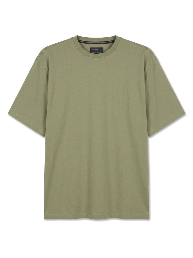 EddySi Tee + - Moss Stone