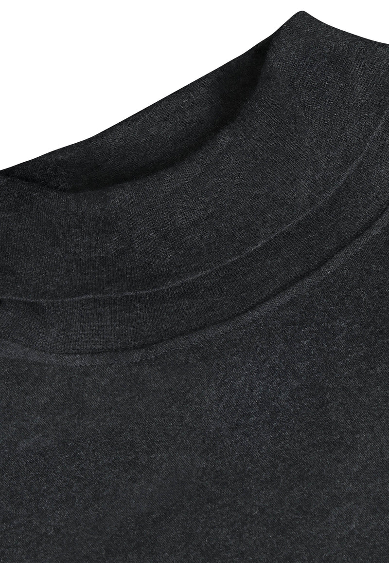 13280 OswaldSi Single + - Dark Grey Melange