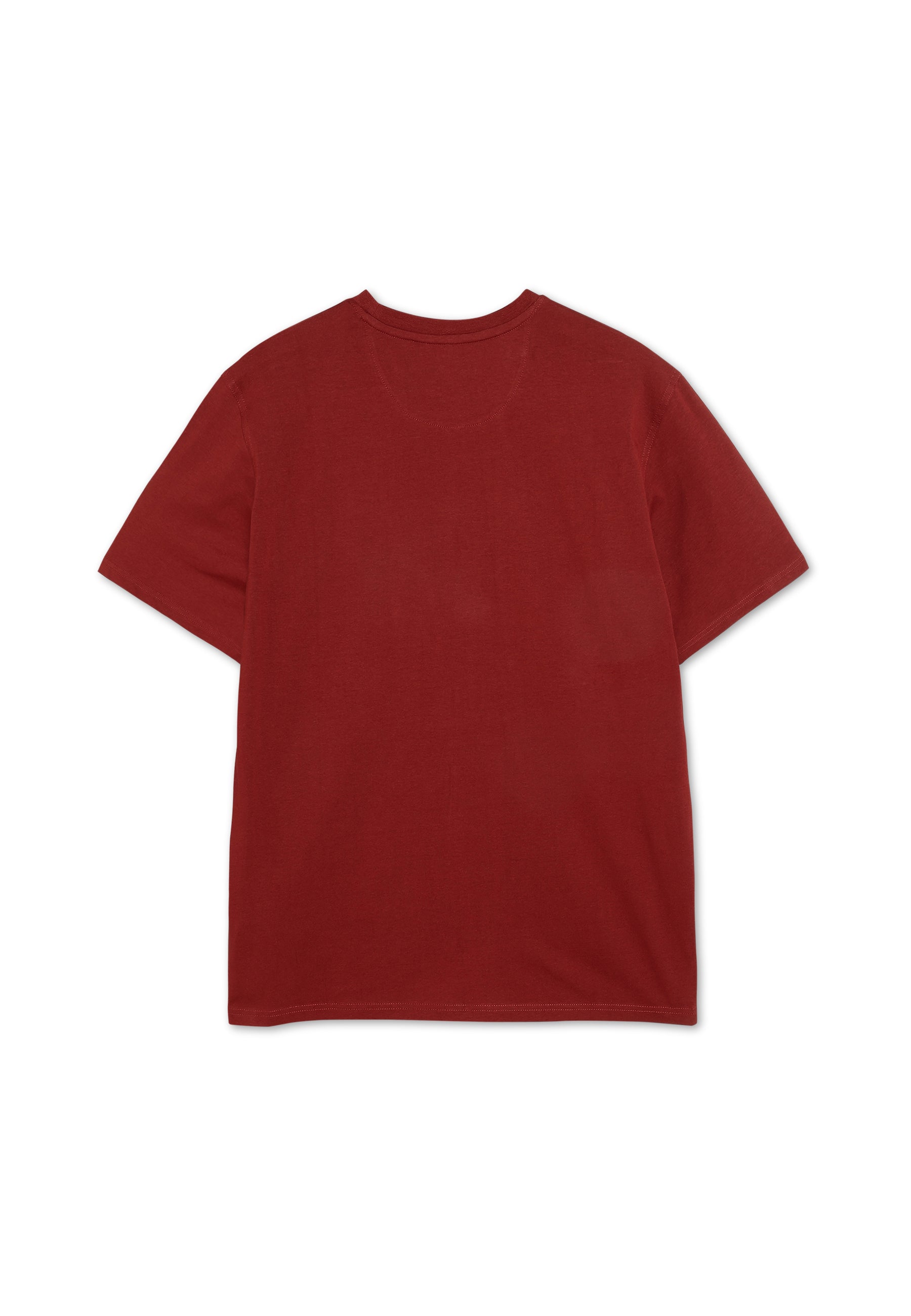 13591 OwenSi Print Tee + - Tandori Red