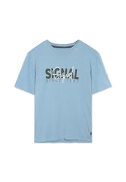 13591 OwenSi Print Tee + - Mountain Spring