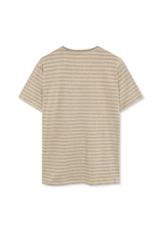 13656 LewiSi Subtle Stripe Print - Sandy Taste
