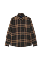 15857 MannSi Check - Brown Coffee