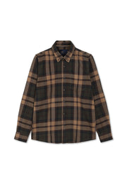 15857 MannSi Check - Brown Coffee