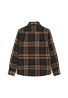 15857 MannSi Check - Brown Coffee