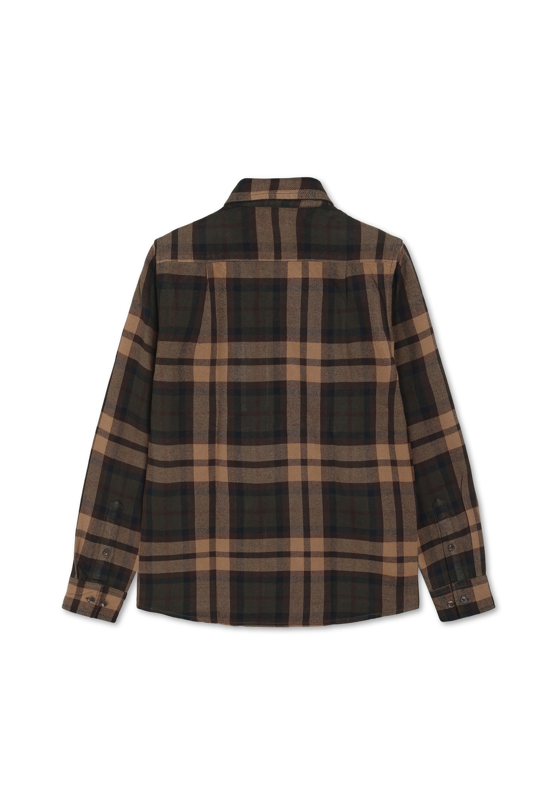 15857 MannSi Check - Brown Coffee