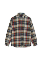 15857 MannSi Check - Rusty Red
