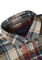 15857 MannSi Check - Rusty Red
