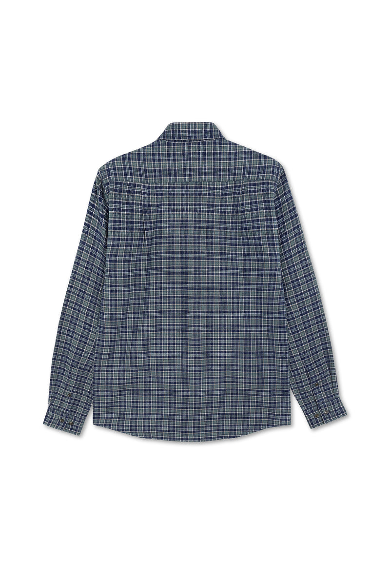 15857 MannSi Check - Blue Dipper