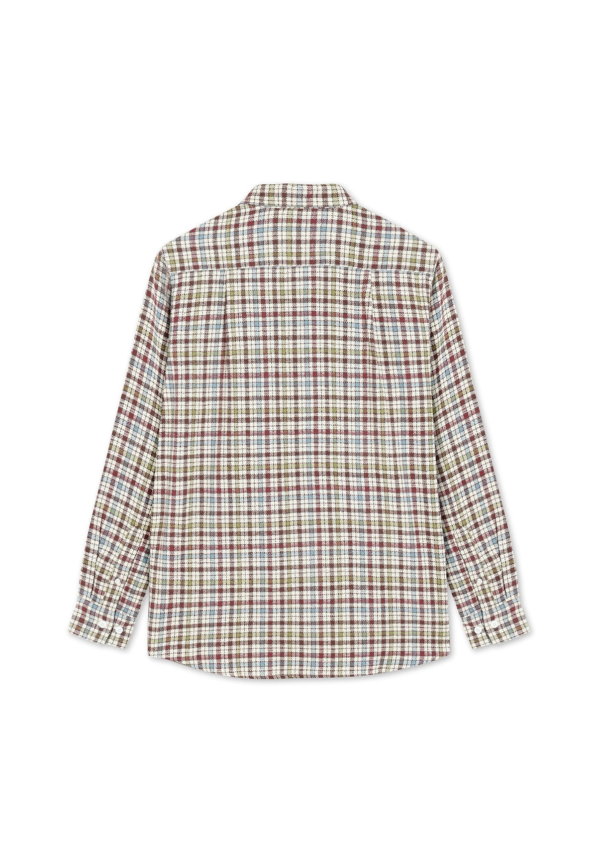 15859 MooreSi Multi Check - Rusty Red