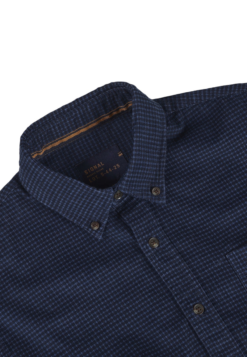 15861 MullSi Printed Cord - Deep Marine