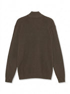 12489 CooperSi Halfzip Structure + - Brown Otter