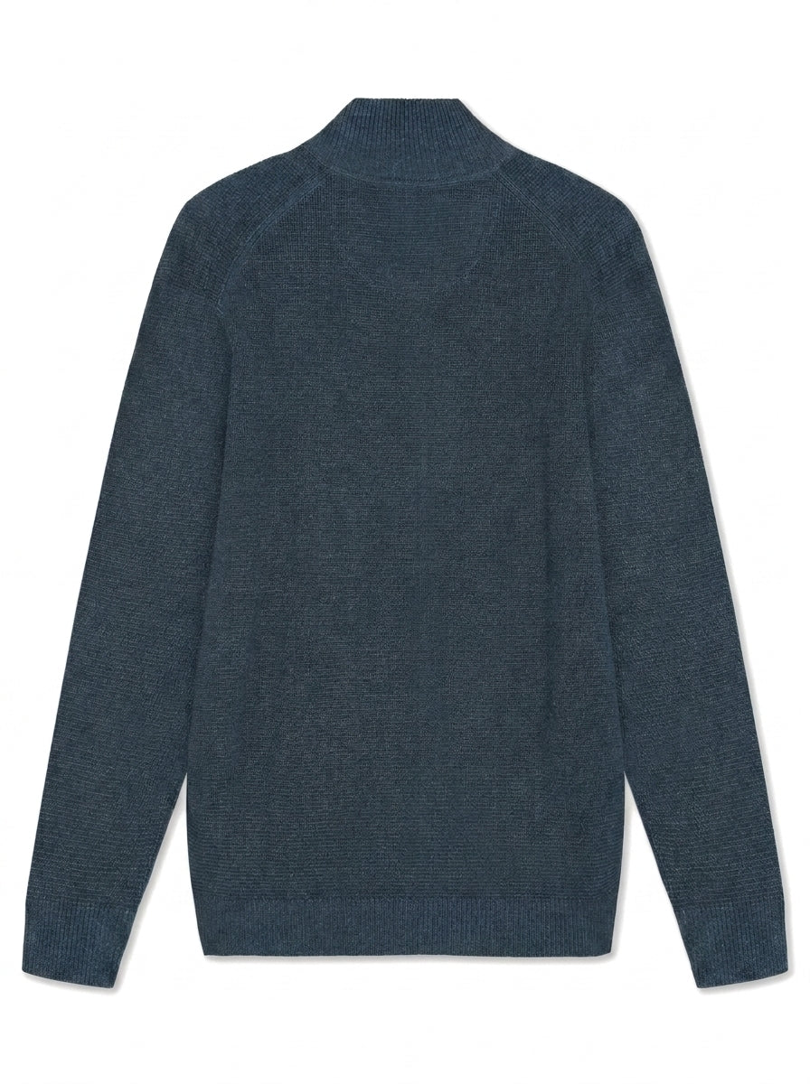 12489 CooperSi Halfzip Structure + - Blue Dipper