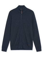12499 ConnorSi Structure Cardigan + - Deep Marine