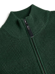 12499 ConnorSi Structure Cardigan + - Evergreen