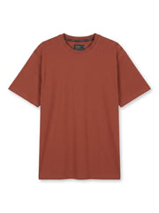 EddySi Tee + - Rusty Red