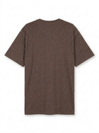 13591 OwenSi Print Tee + - Brown Coffee