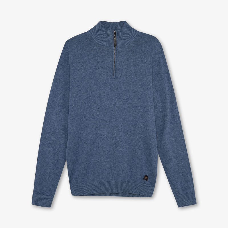 KlausSI Halfzip + - Bluefin Melange