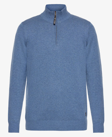 KlausSI Halfzip + - Bluefin Melange