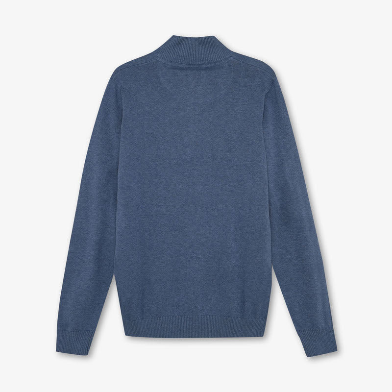 KlausSI Halfzip + - Bluefin Melange