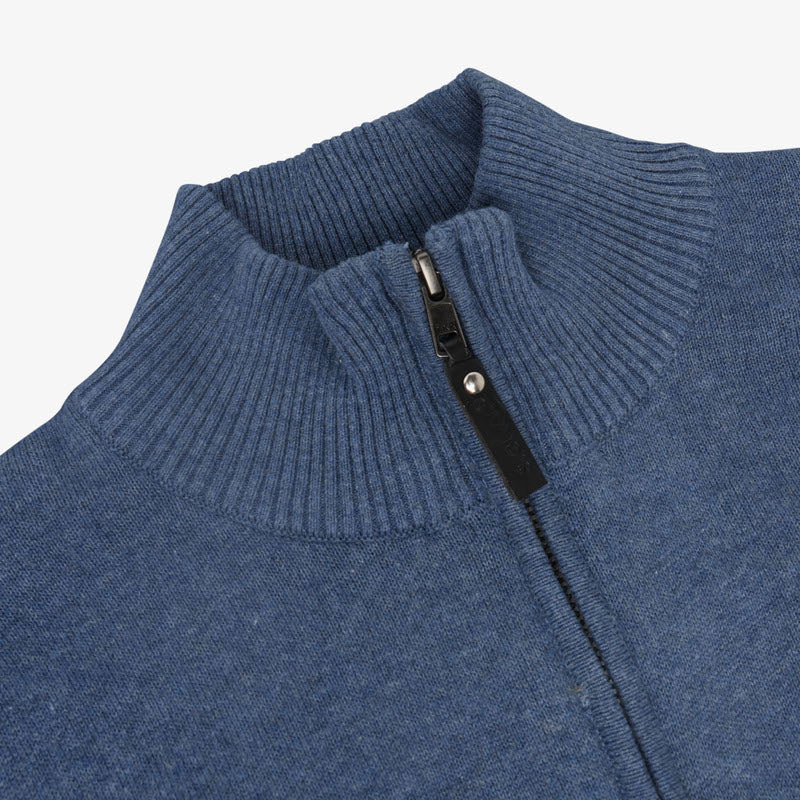 KlausSI Halfzip + - Bluefin Melange