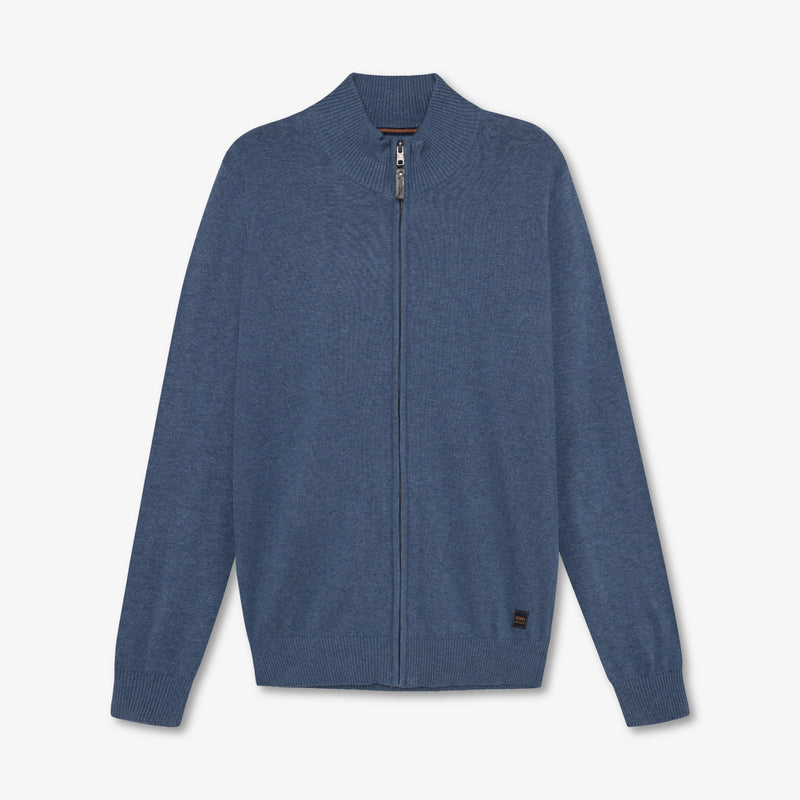 KeanSI Cardigan - Bluefin Melange