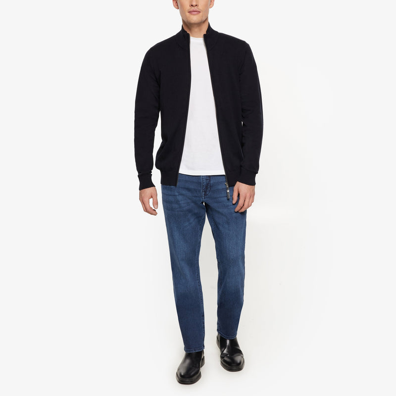 KeanSI Cardigan - Deep Marine