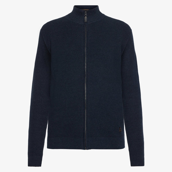 ConnorSI Structure Cardigan+ - Deep Marine Melange