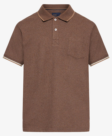 NalleSI Polo - Chocolat Brown Melange