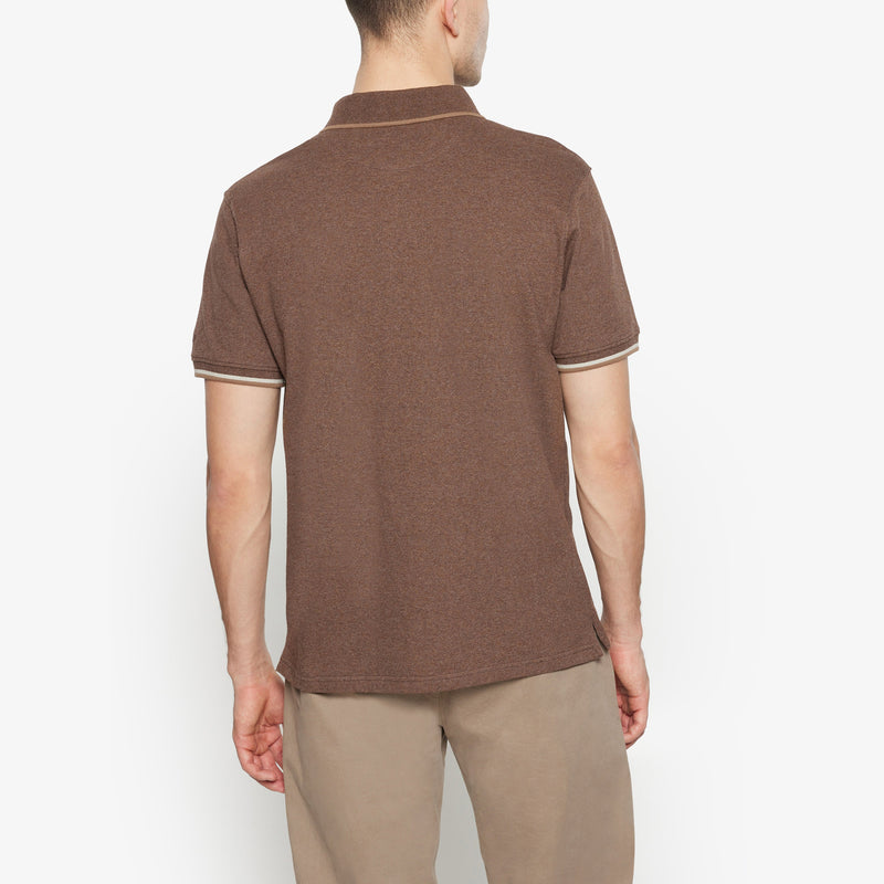 NalleSI Polo - Chocolat Brown Melange