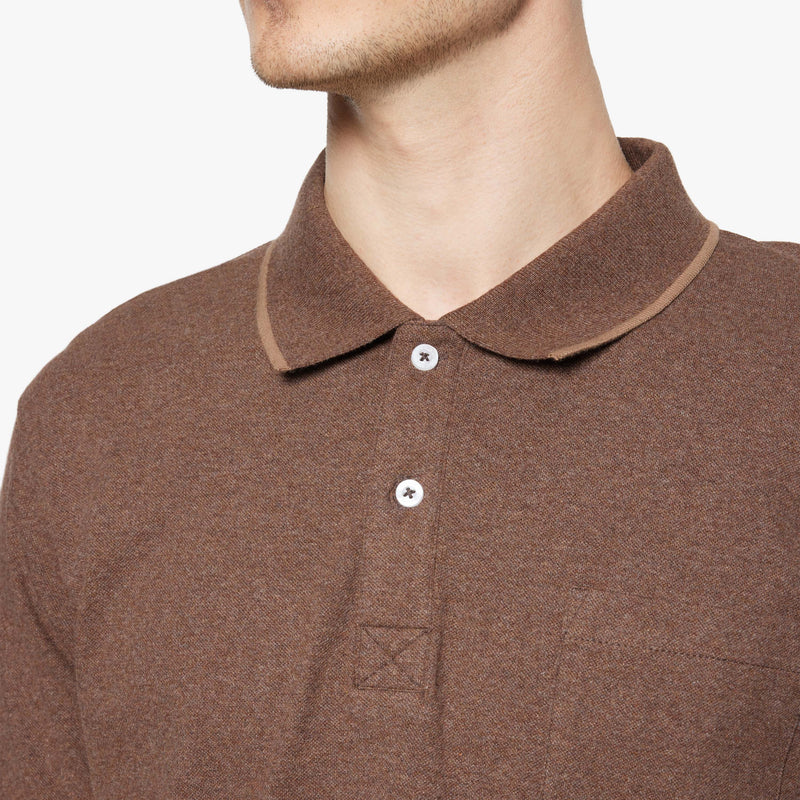 NalleSI Polo - Chocolat Brown Melange